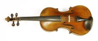 Lot 535 - A violin