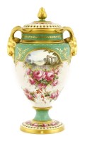 Lot 374 - A Spode Copeland pot pourri vase and cover