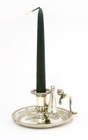 Lot 226 - A Victorian silver small chamberstick