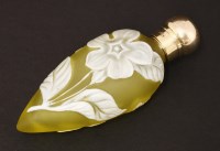 Lot 65 - A cameo glass scent bottle