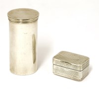 Lot 49 - An early 19th century Scottish silver nutmeg grater