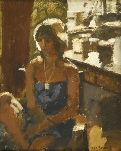 Lot 1167 - Ken Howard RA (b.1932)
'IN THE STUDIO' 
Signed l.r.