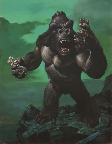 Lot 1403 - John Bolton (b.1951) 
KING KONG 
Signed and dated '92 l.r.