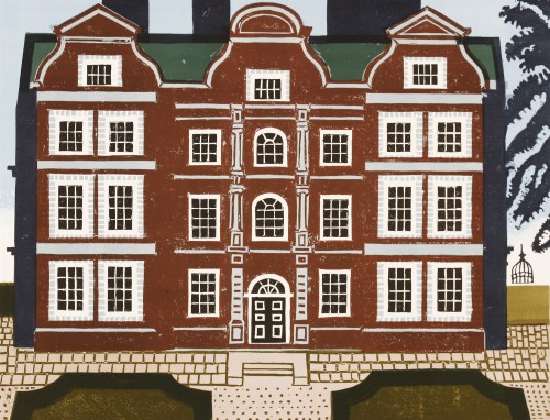 Lot 1034 - Edward Bawden RA (1903-1989)
'KEW PALACE'
Lithograph printed in colours