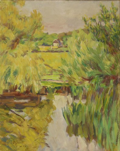 Lot 1161 - Duncan Grant (1885-1978)
VIEW OF A GARDEN
Signed and dated '63 l.l.