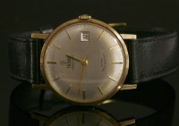 Lot 540 - A gentlemen's 9ct gold Tudor Prince-date Automatic strap watch