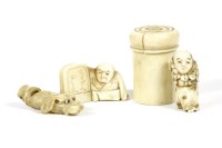 Lot 78 - Ivory items