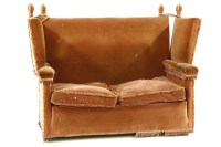 Lot 665 - A two seat Knole settee