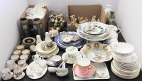 Lot 341 - Ceramics to include six Royal Worcester coffee cups and saucers for Mappin & Webb
