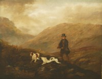 Lot 851 - William Jones (fl.1825-1847)
SPORTING POINTERS
Oil on canvas
51 x 61cm