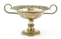 Lot 144A - An Indian silver tazza
