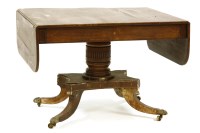 Lot 558 - A Regency period Rosewood sofa table requiring restoration
