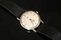 Lot 615 - A gentlemen's stainless steel Longines Flagship automatic strap watch 35