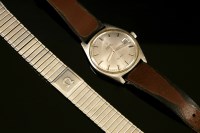 Lot 614 - A gentlemen's stainless steel Omega Genève  Automatic watch