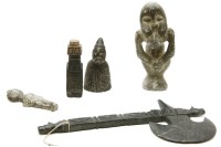 Lot 85 - A quantity of tribal carvings