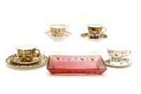 Lot 222 - Various Victorian teacups and saucers