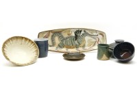 Lot 344 - A large collection of studio pottery