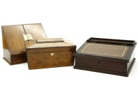 Lot 351 - Two stationary boxes