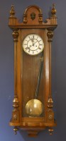 Lot 408 - A Vienna wall clock