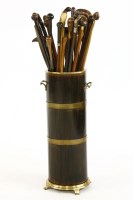 Lot 416A - A large collection of walking sticks