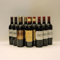 Lot 393 - Assorted 2003 Red Bordeaux to include three bottles each: Château Batailley