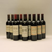 Lot 394 - Assorted 2005 Red Bordeaux to include three bottles each: Château Reynon
