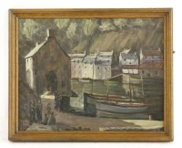 Lot 474A - Ede
WHARF SIDE FISHING BOATS
Signed lower left