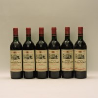 Lot 401 - Assorded Red Bordeaux to include six bottles each: Château Bourdieu La Valade
