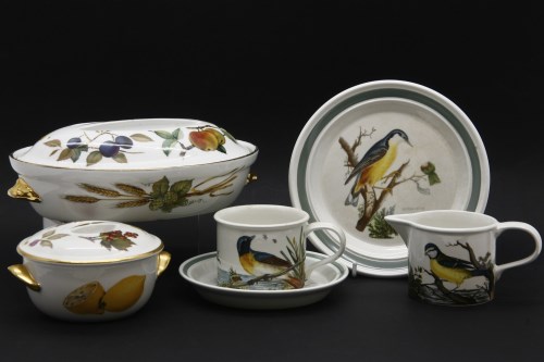 Lot 246 - A Portmerion dinner service for eight