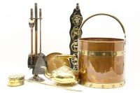 Lot 261 - Copper and brassware