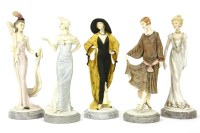 Lot 179 - Five Royal Doulton 'Classique Collection' lady figures