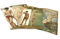 Lot 289 - A collection of six life studies