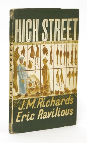 Lot 1037 - Eric Ravilious and J M Richards 
HIGH STREET
first edition