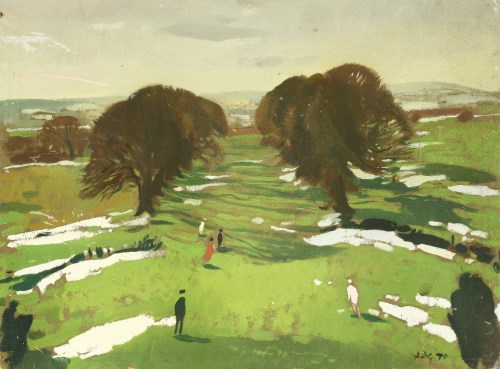 Lot 1269 - Robert Duckworth Greenham (1906-1975)
MELTING SNOW
Signed with initials and dated '70 l.r.