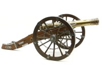 Lot 270 - A reproduction Louis XIV model cannon