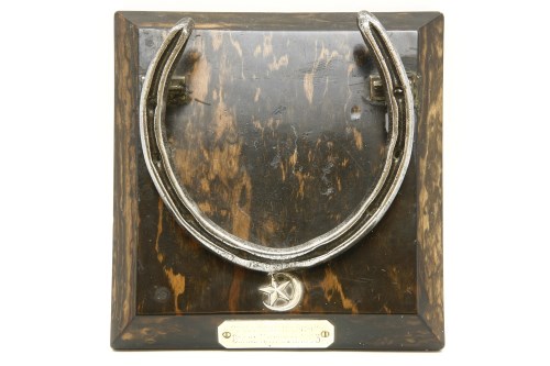 Lot 125 - A horseshoe from 'Drumcree'