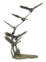Lot 1155 - John Cox (b.1941)
UPPING SWANS
Bronze
179cm high

*Artist's Resale Right may apply to this lot.