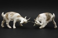 Lot 137 - Two Bing and Grondahl goats