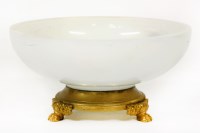Lot 147 - A Sevres gilt bronze mounted dish