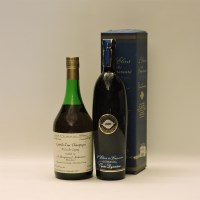 Lot 233 - Assorted to include one bottle each: Grande Fine Champagne 1st Cru de Cognac