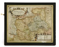 Lot 354 - Johannes Norden (c.1547-1625) 
MAP OF MIDDLESEX
Engraving with hand colouring on laid paper
28 x 33.5cm