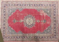 Lot 383A - A large 19th century wine ground carpet