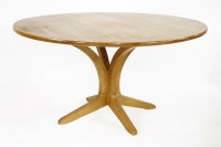 Lot 499 - An Edward Barnsley Workshop olive ash dining table