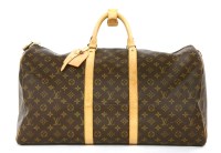 Lot 1278 - A Louis Vuitton 'Sac Souple 55 Keepall' bag