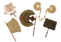 Lot 1298 - A collection of East Asian fans
