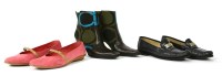 Lot 1387 - A pair of Salvatore Ferragamo 'Serenata' ankle boots