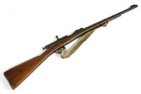 Lot 150 - A Russian 1870 Berdan ll rifle