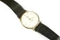 Lot 34 - A 9ct gold gentlemen's Rotary Automatic strap watch