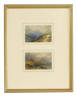 Lot 334 - Thomas Charles Leeson Rowbotham (1823-1875)
TWO VIEWS OF GLENDALOUGH