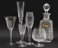 Lot 165 - A quantity of cut and other glassware